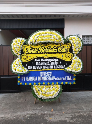 Papan Bunga Duka di Amuma