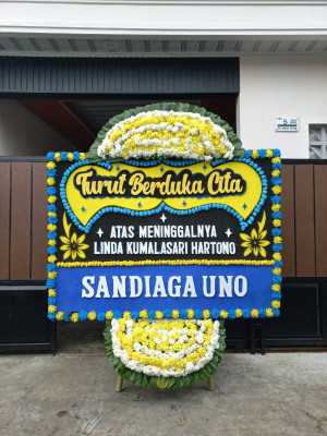 Papan Bunga Duka di Amuma